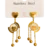 Boucles d'oreilles femme dorées avec cœur nacré central, motif géométrique circulaire et pampilles pendantes décoratives.